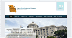 Desktop Screenshot of decodingdyslexia-mo.org