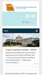 Mobile Screenshot of decodingdyslexia-mo.org